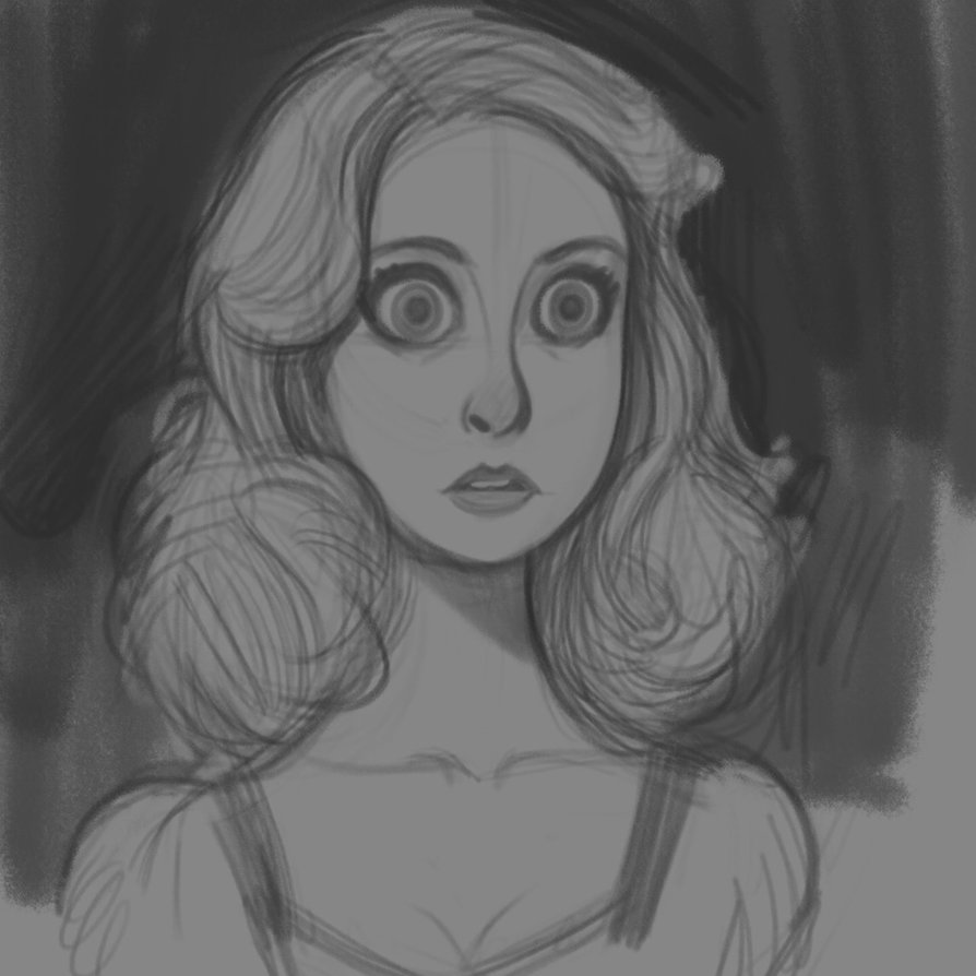 894x894 Inga - Young Frankenstein Painting