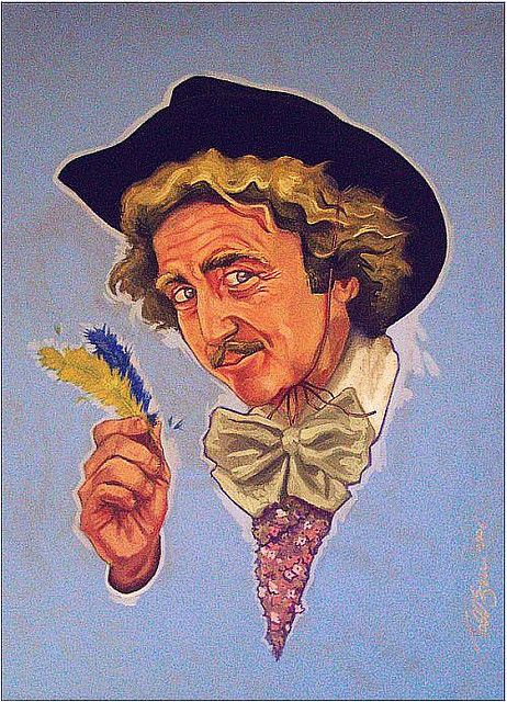 462x640 My Tribute To Gene Wilder, Combining 4 Of His Films Blazing - Young Frankenstein Painting