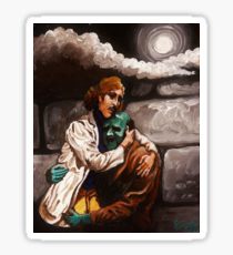 210x230 Young Frankenstein Painting Amp Mixed Media Stickers Redbubble - Young Frankenstein Painting