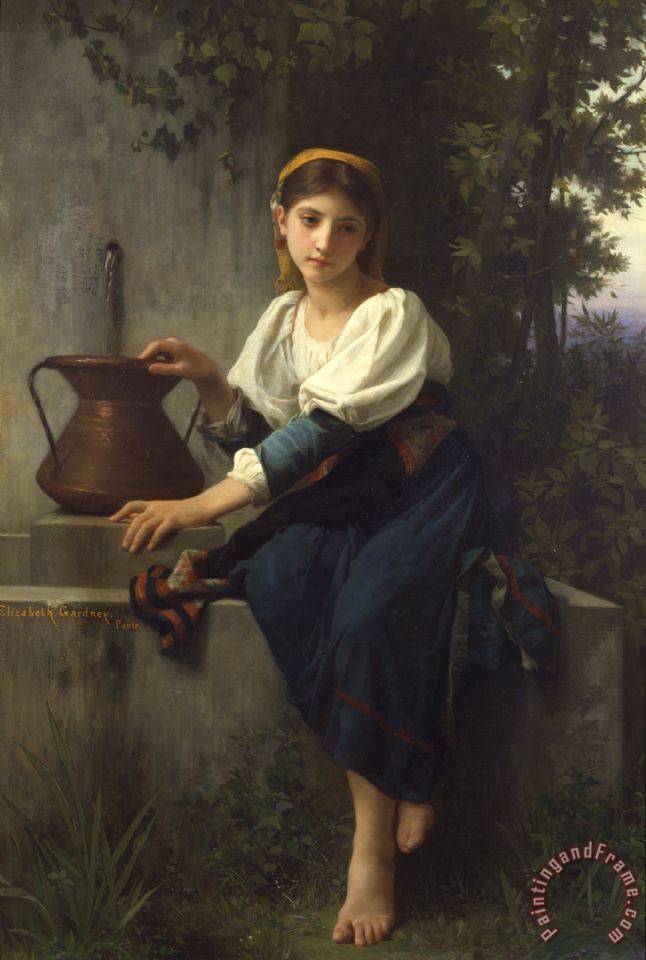 646x960 Elizabeth Jane Gardner Bouguereau Young Girl - Young Girl Painting
