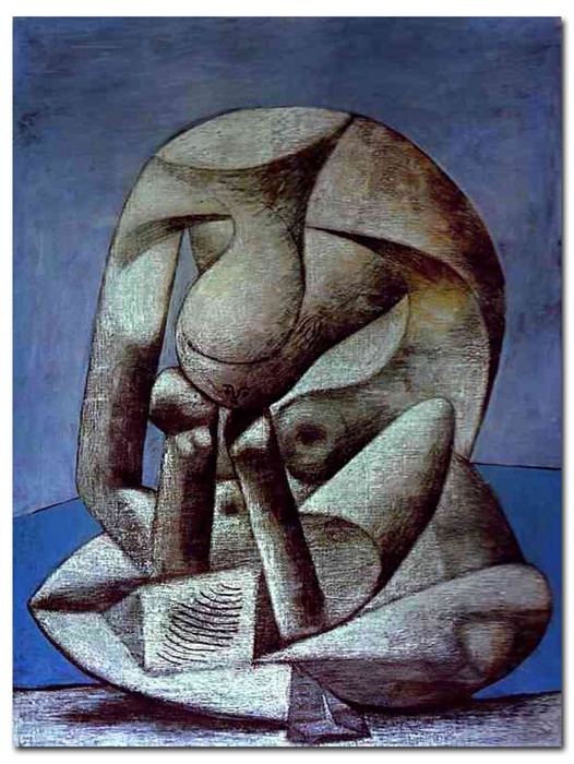 526x700 Young Girl Reading A Book On The Beach - Young Girl Reading Painting