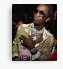 210x230 Young Thug Painting Amp Mixed Media Canvas Prints Redbubble - Young Thug Painting