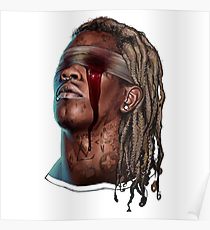 210x230 Young Thug Posters Redbubble - Young Thug Painting
