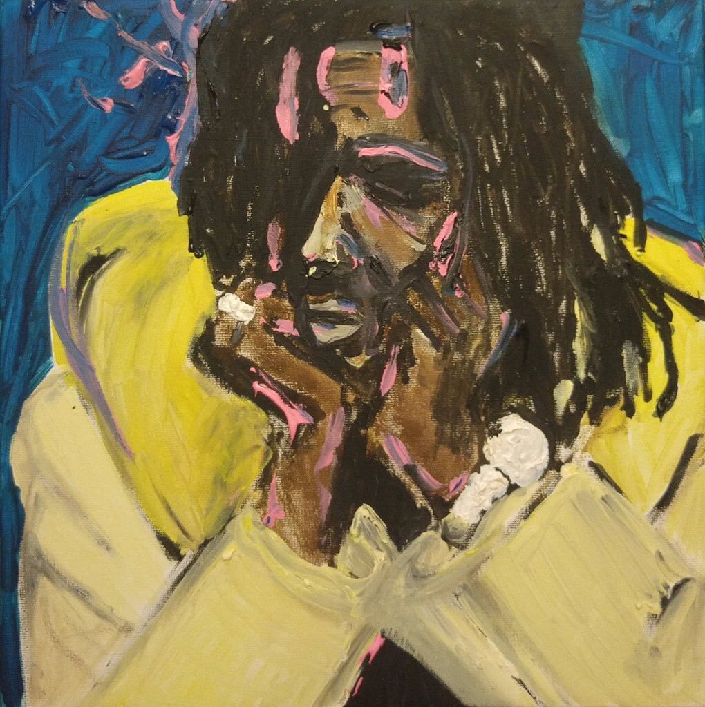 1020x1024 Ultranam On Twitter These Young Thug Paintings Hold So Much - Young Thug Painting