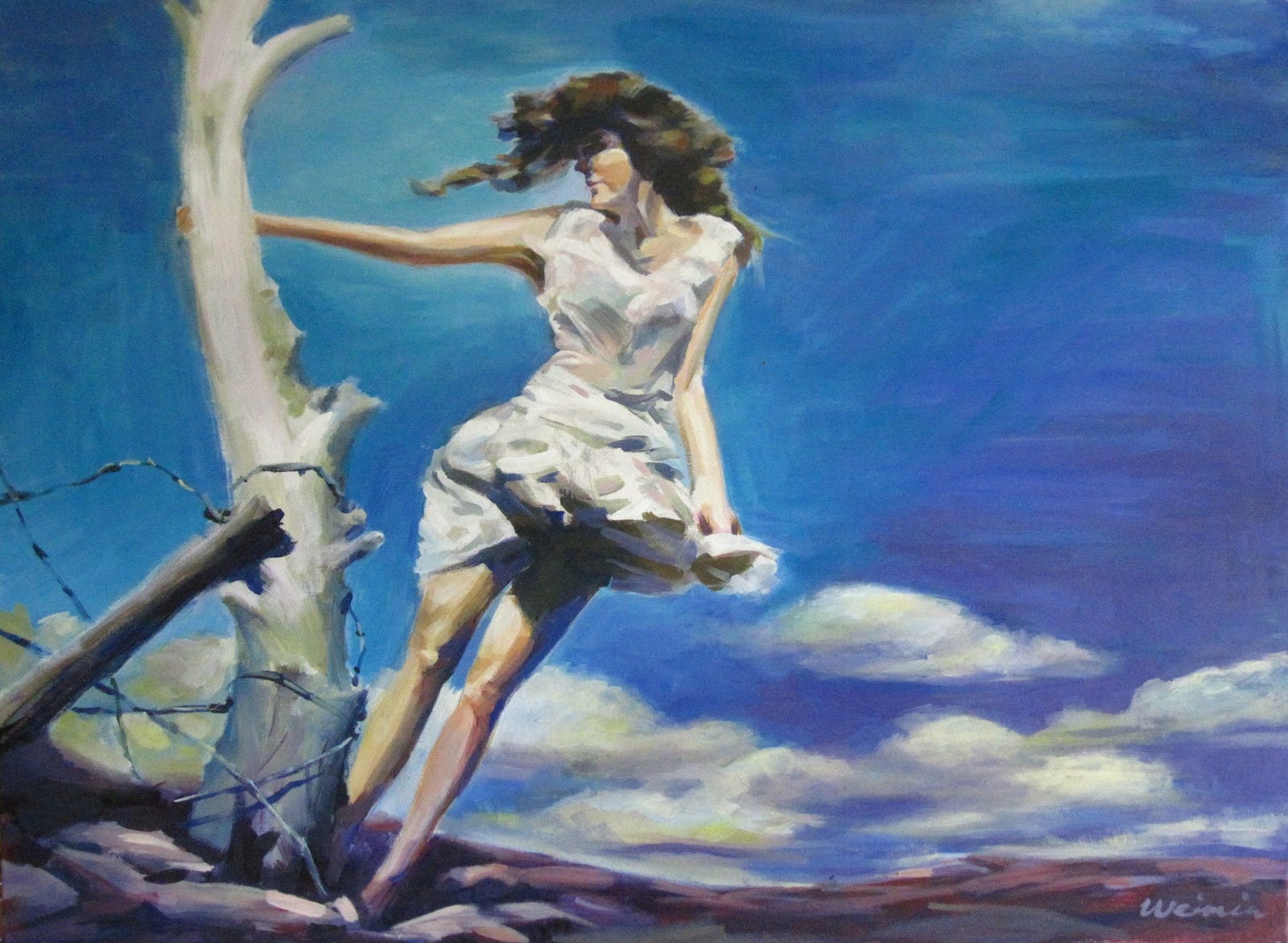 1600x1171 Weimin Mo - Youth Painting