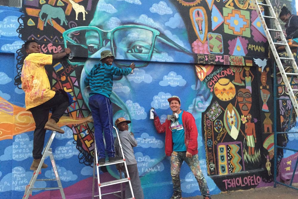 1000x667 Johannesburg Art Youth Painting - Youth Painting