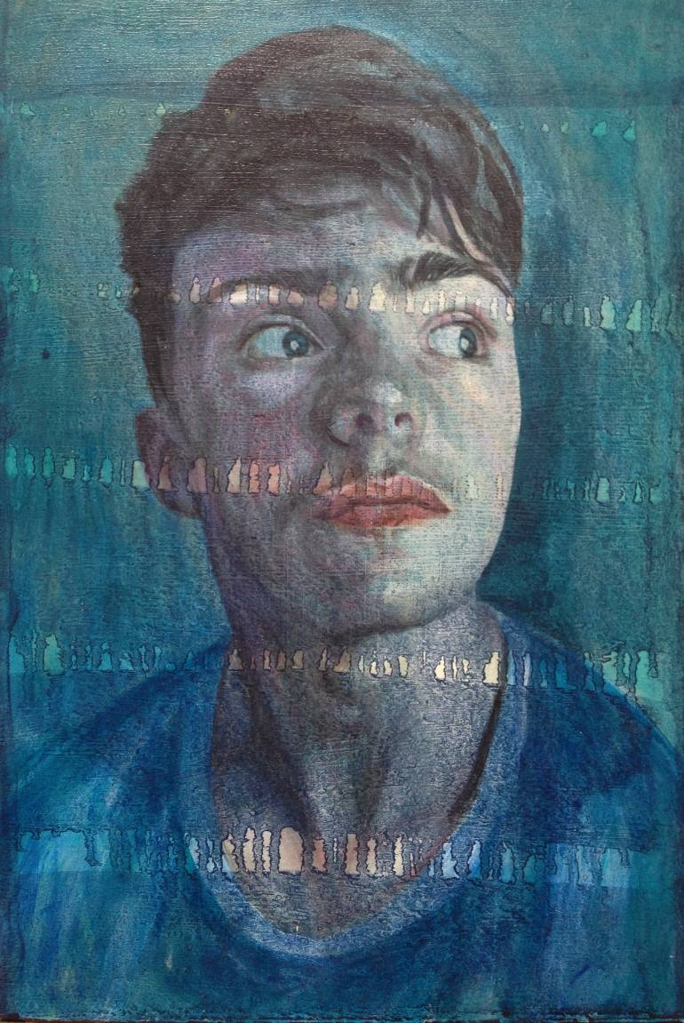 770x1151 Saatchi Art Testament Of Youth Painting By Christopher Banahan - Youth Painting