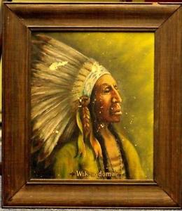 260x300 Native American Painting Ebay - Z Garcia Indian Painting