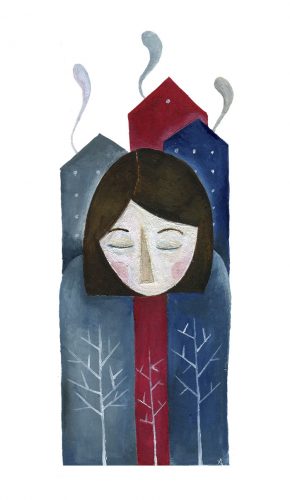 290x500 Women Who Draw - Z Garcia Indian Painting