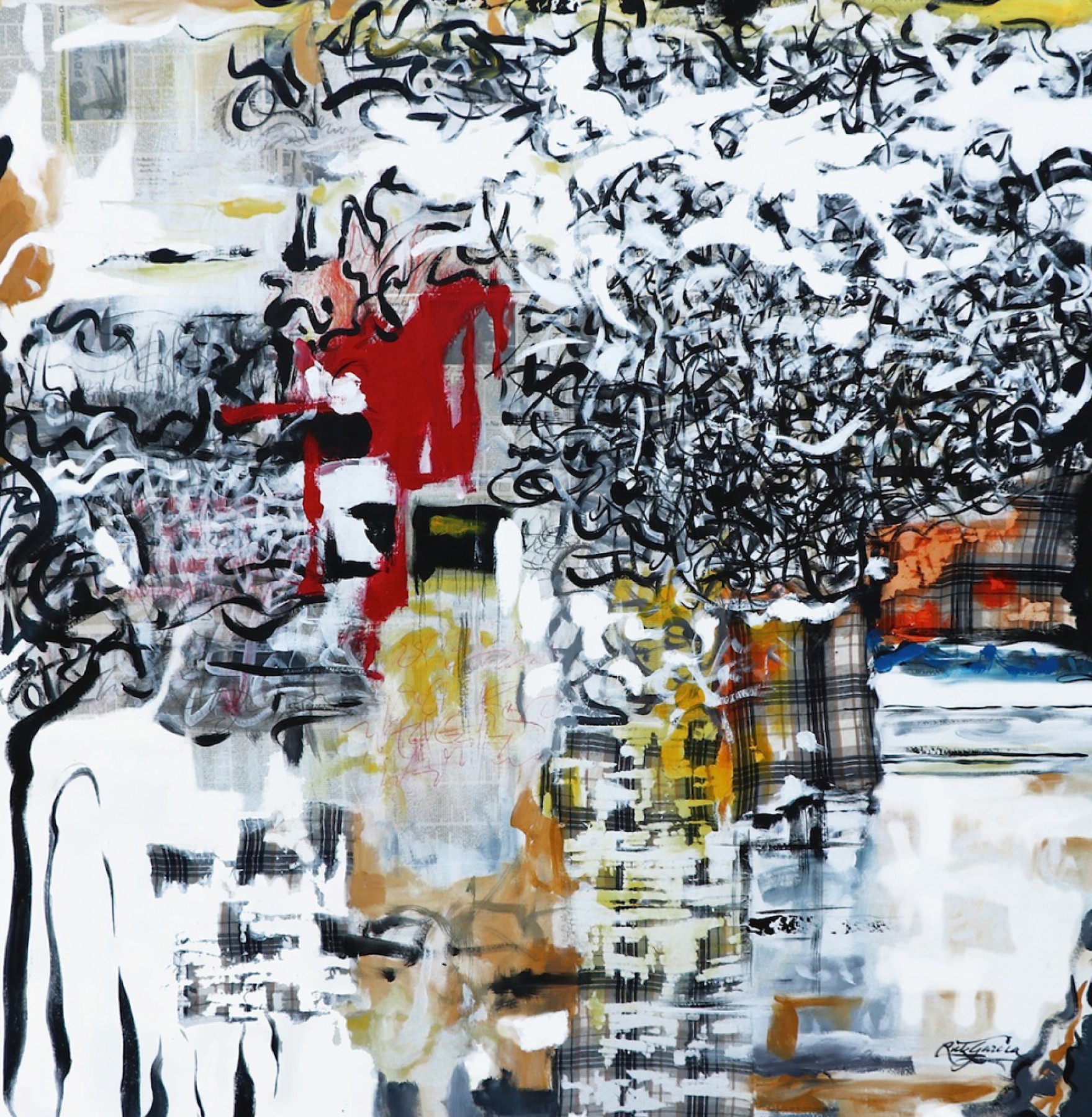 1759x1800 Rick Garcia Art For Sale - Z Garcia Painting Native American