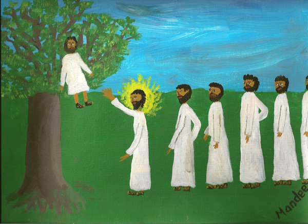600x436 Zaccheus - Zacchaeus Painting