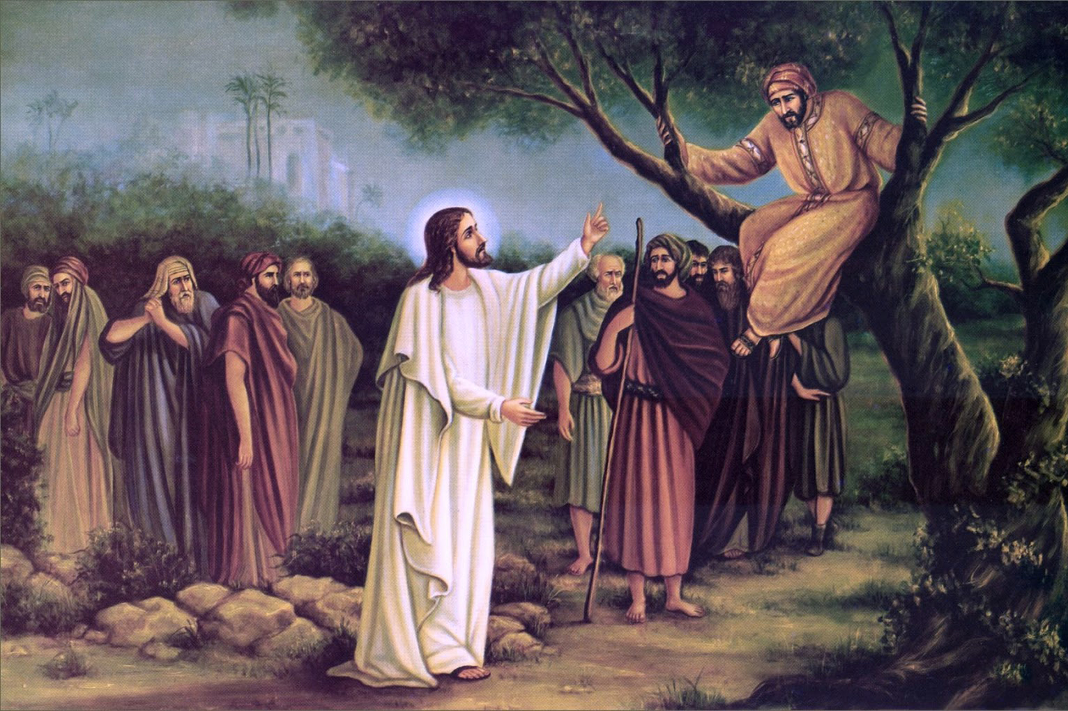 Zacchaeus Painting at Explore collection of