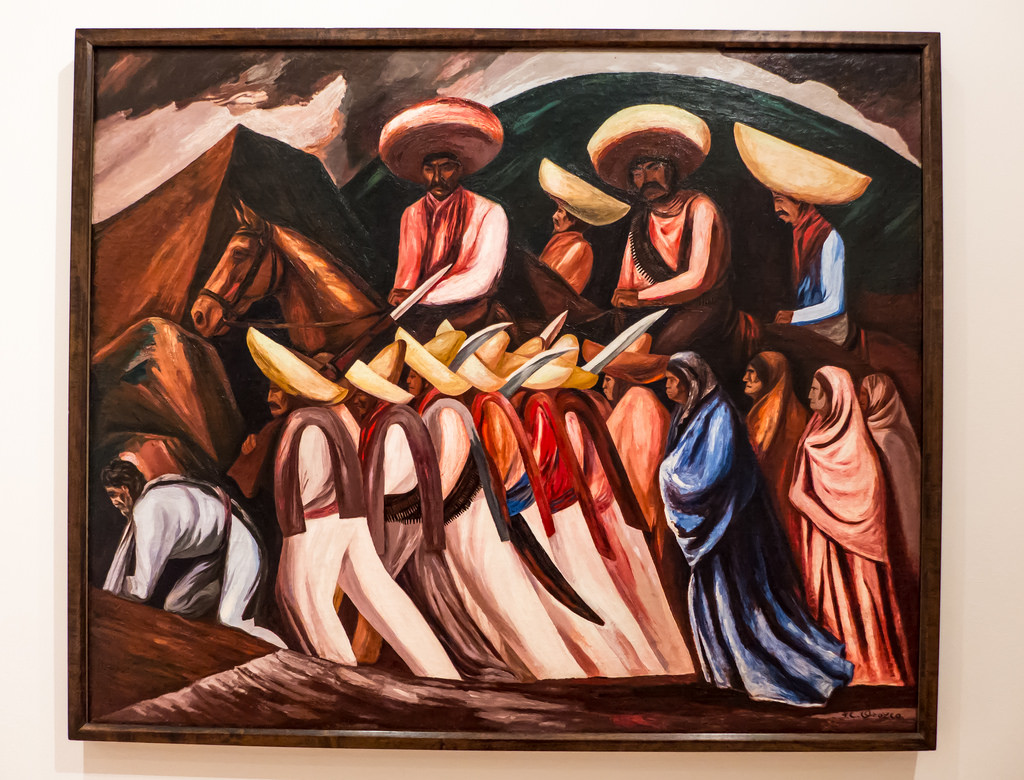 1024x780 Zapatistas Clemente Orozco Mexican, 1883 1949 - Zapatistas Painting