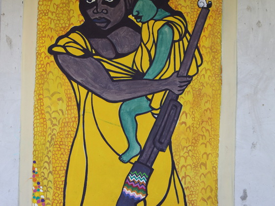 560x420 Funds Being Raised For Black Pantherzapatista Multimedia Art - Zapatistas Painting