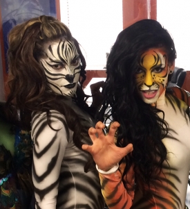 275x301 Face Painting Miami - Zebra Face Painting