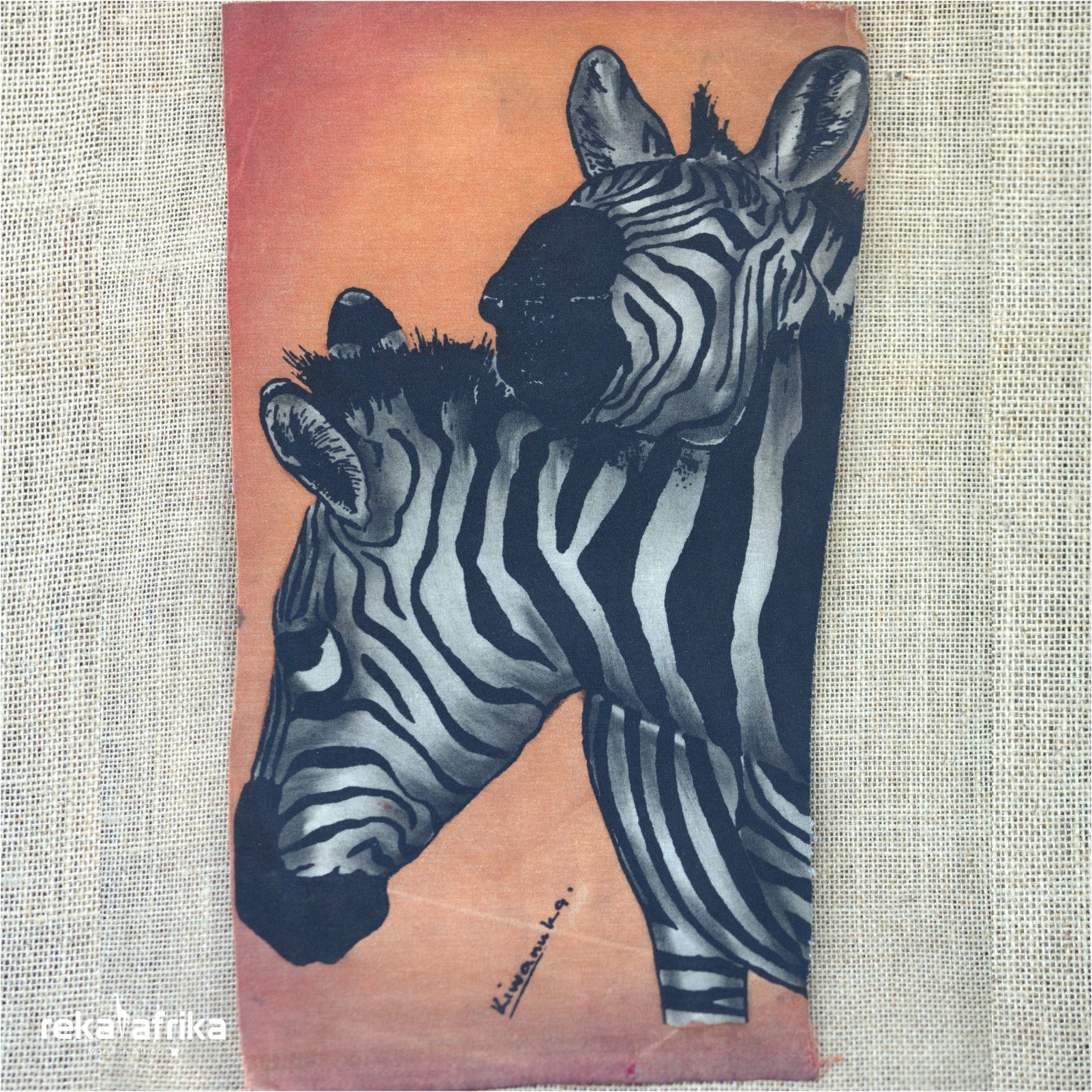 1602x1602 South African Zebra Painting - Zebra Painting