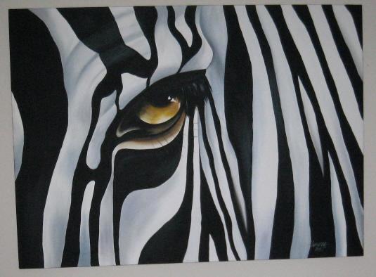 535x394 Zebra Painting - Zebra Painting