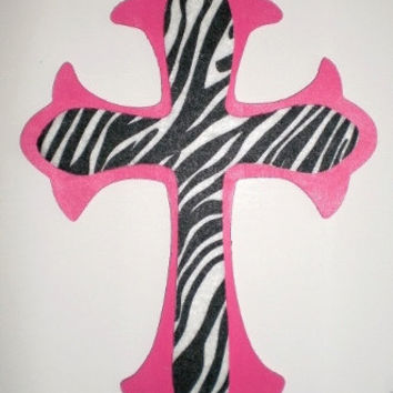 354x354 Shop Painted Wood Crosses On Wanelo - Zebra Print Painting