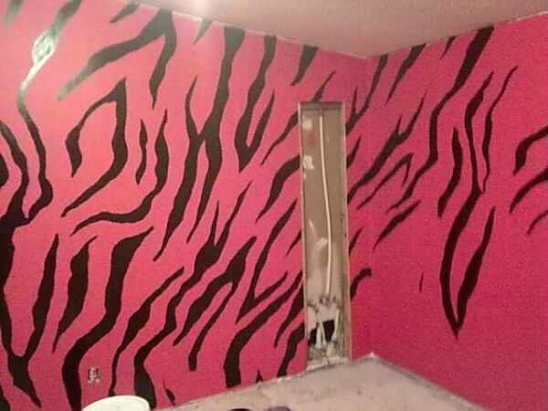 600x450 Zebra Stencil For Painting Walls The Best Print Ideas On Wall - Zebra Wall Painting