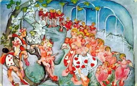 457x288 Zelda Fitzgerald Expert Art Authentication, Certificates - Zelda Fitzgerald Painting