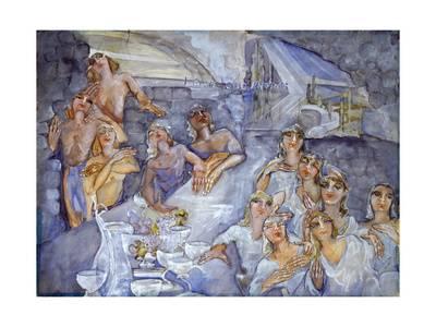 400x300 Love One Another Art Print By Zelda Fitzgerald - Zelda Fitzgerald Painting