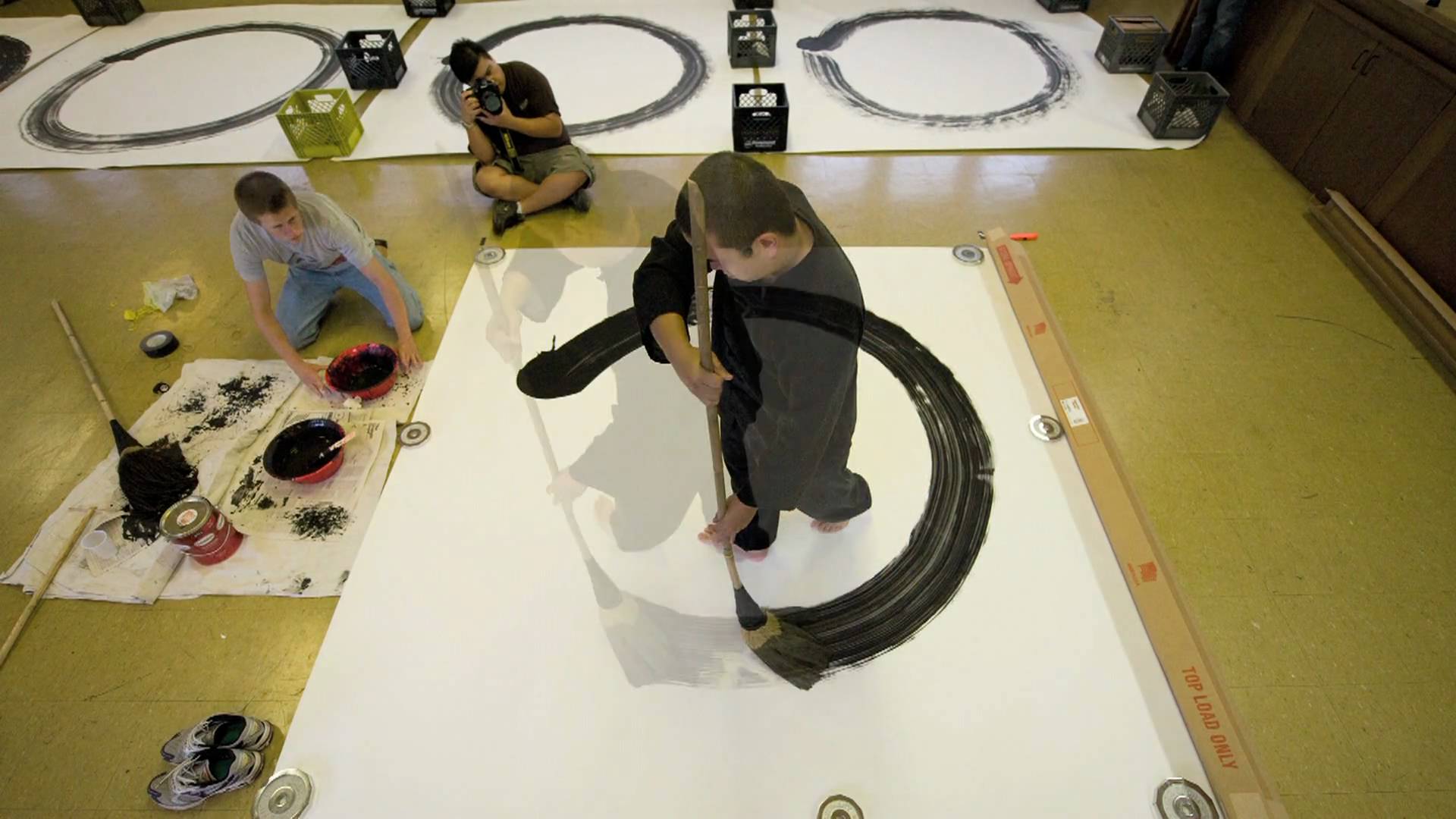 1920x1080 Martial Fine Art - Zen Circle Painting