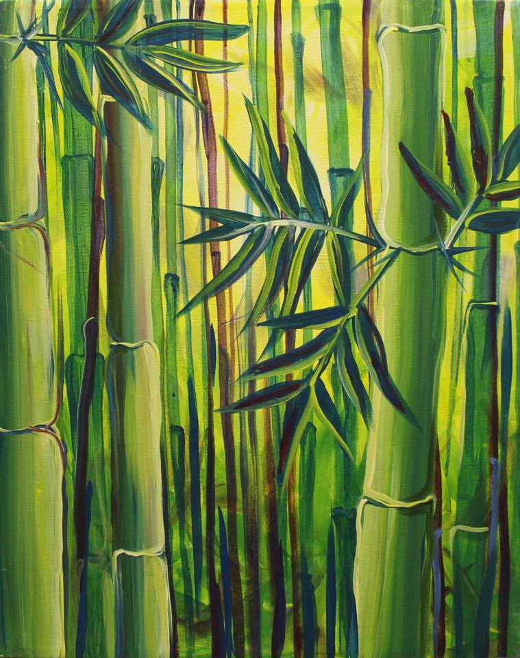 759x960 Zen Garden Splash Studio Painting - Zen Garden Painting