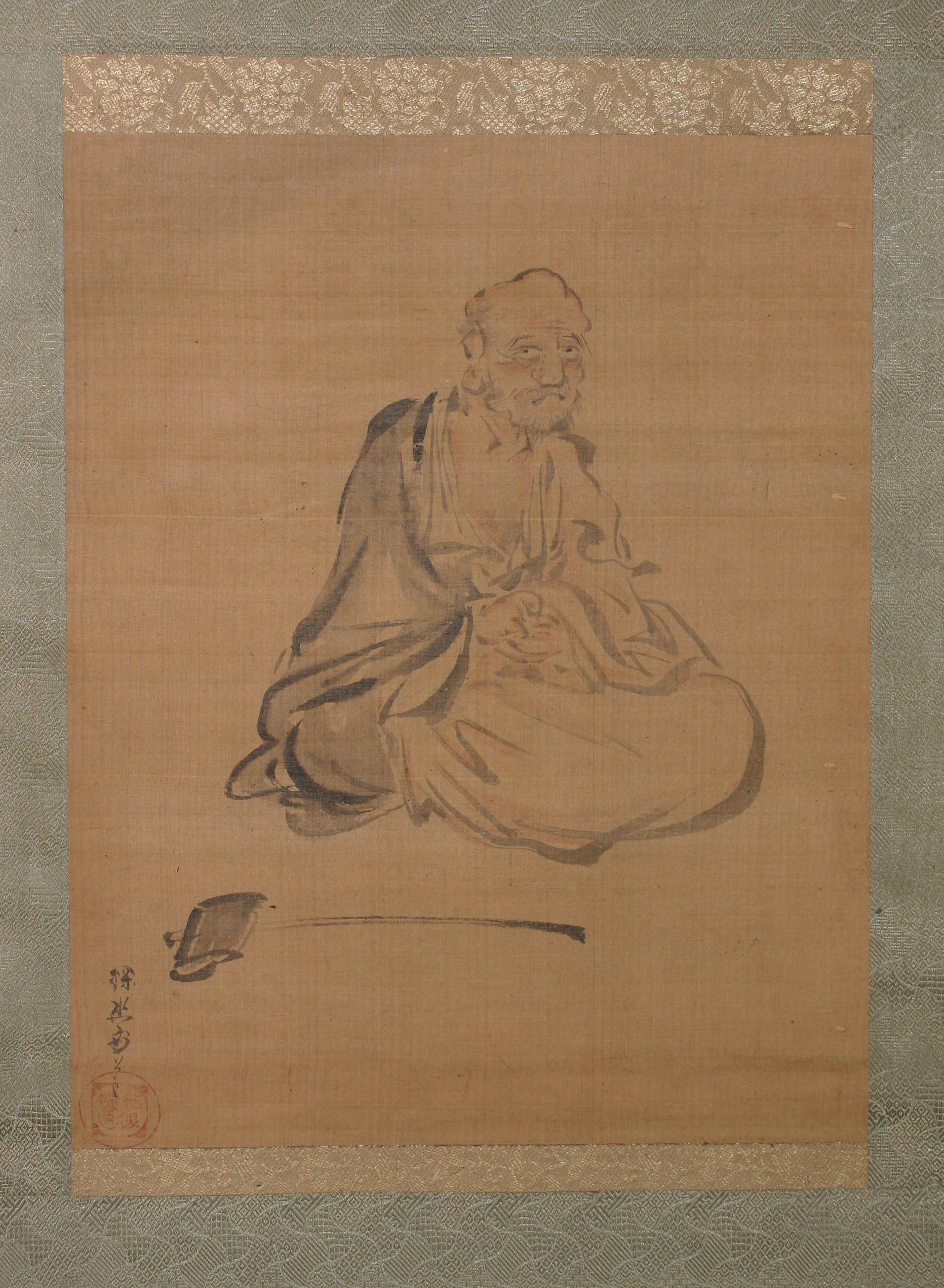 1912x2608 Perplexed Zen Monk - Zen Monk Painting