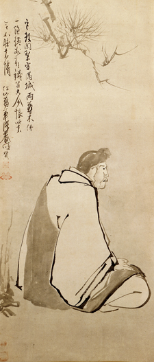 225x527 2016 Los Angeles County Museum Of Art Painting - Zen Monk Painting