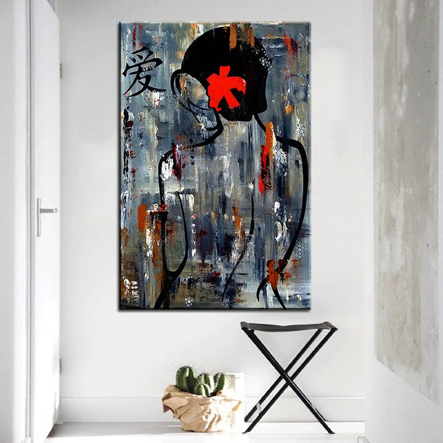 640x640 Large Size Printing Oil Painting Zen Bath Wall Painting Pop Art - Zen Oil Painting