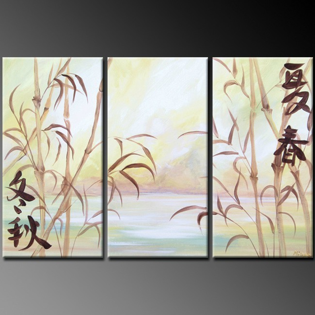 650x650 China Oil Painting Bamboo, China Oil Painting Bamboo Manufacturers - Zen Oil Painting