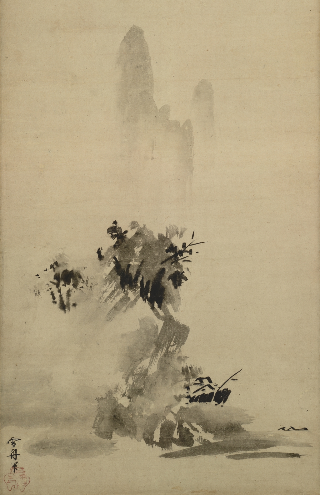 1024x1583 Nikki Holguin Zen Ink Paintinghaboku Sansui, Sesshu, 1495 - Zen Painting