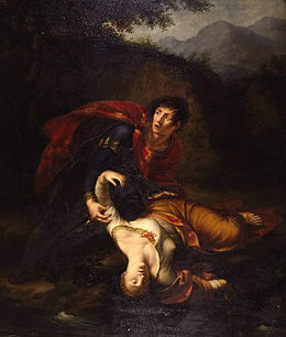 260x306 Rhadamistus - Zenobia Painting