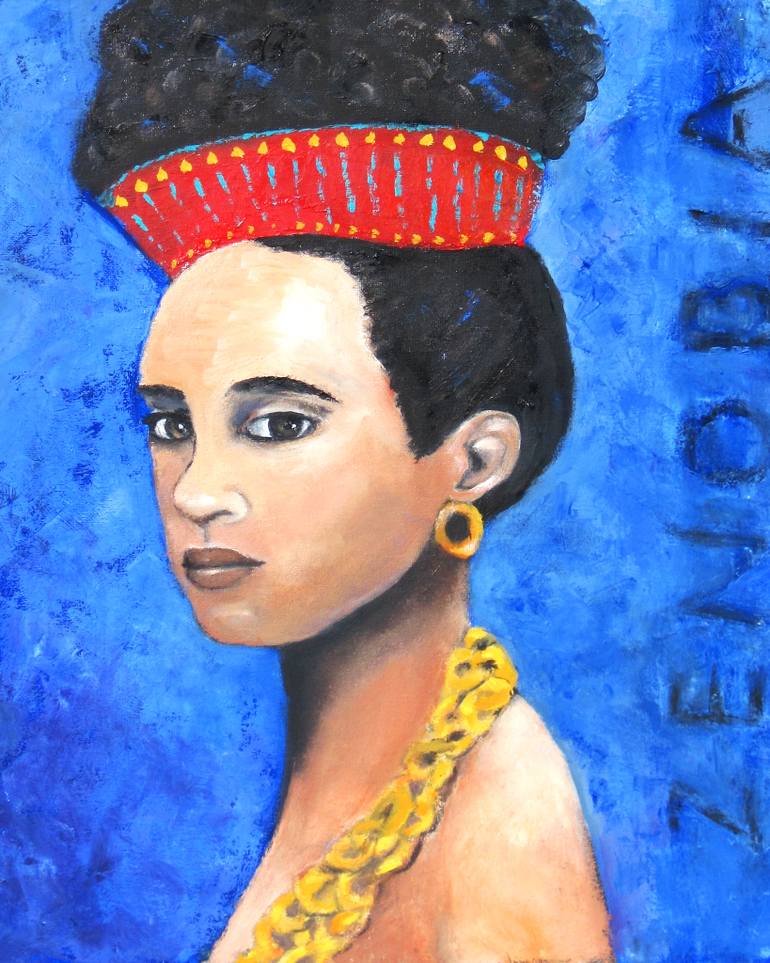770x963 Saatchi Art Zenobia Painting By Bonnie Owen - Zenobia Painting