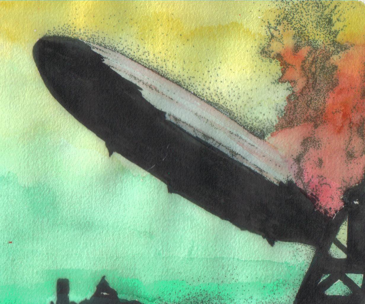 1232x1024 Led Zeppelin Art By Xmeaculpa - Zeppelin Painting