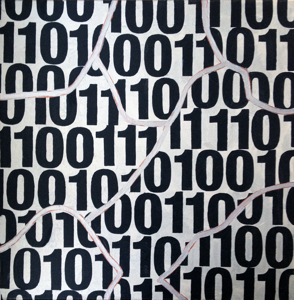 1000x1022 God Zero One Painting Modularmark - Zero Painting