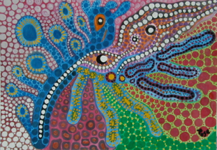 311x215 Point Zero Painting - Zero Painting