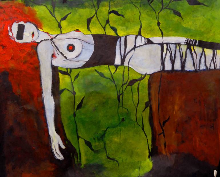 770x621 Saatchi Art Zero Painting By Silviya Shoseva - Zero Painting