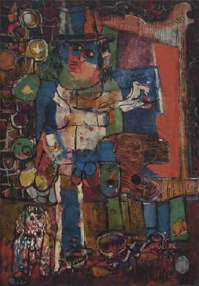 286x410 Zero Mostel - Zero Painting