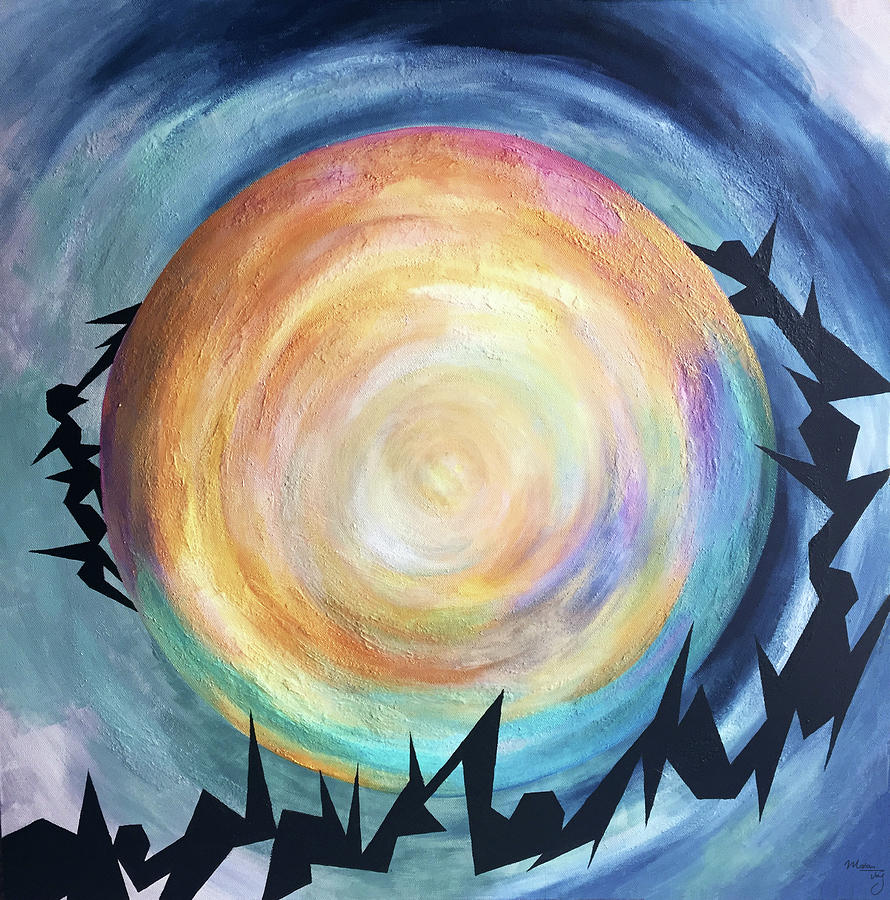 890x900 Zero Painting By Marian Ting - Zero Painting