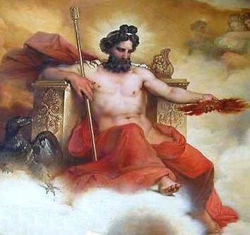 354x332 Zeus Painting - Zeus Painting