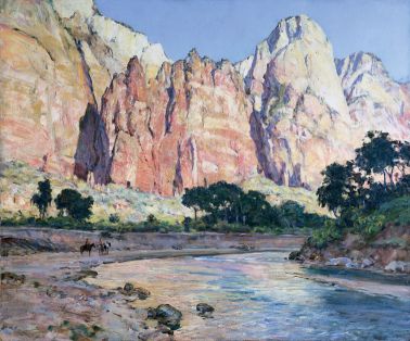 378x314 The Art Of Zion National Park - Zion National Park Painting