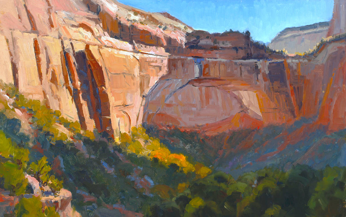 1200x754 Zion National Park Plein Air Art Invitational Holds Centennial - Zion National Park Painting