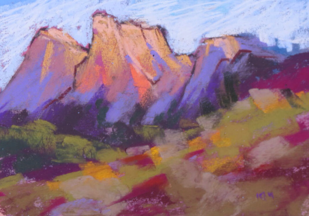 1068x747 Painting My World The Majesty Of Zion .deciding What To Paint - Zion Painting