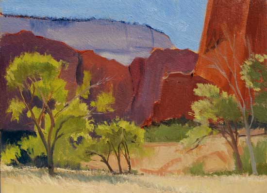 550x399 Painting In Zion - Zion Painting
