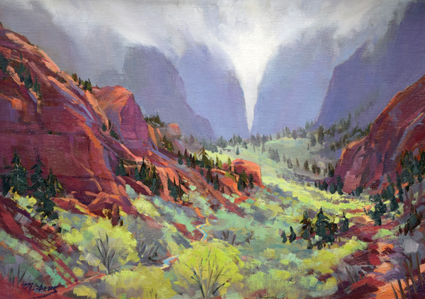 600x422 Show Preview Zion Plein Air Invitational - Zion Painting