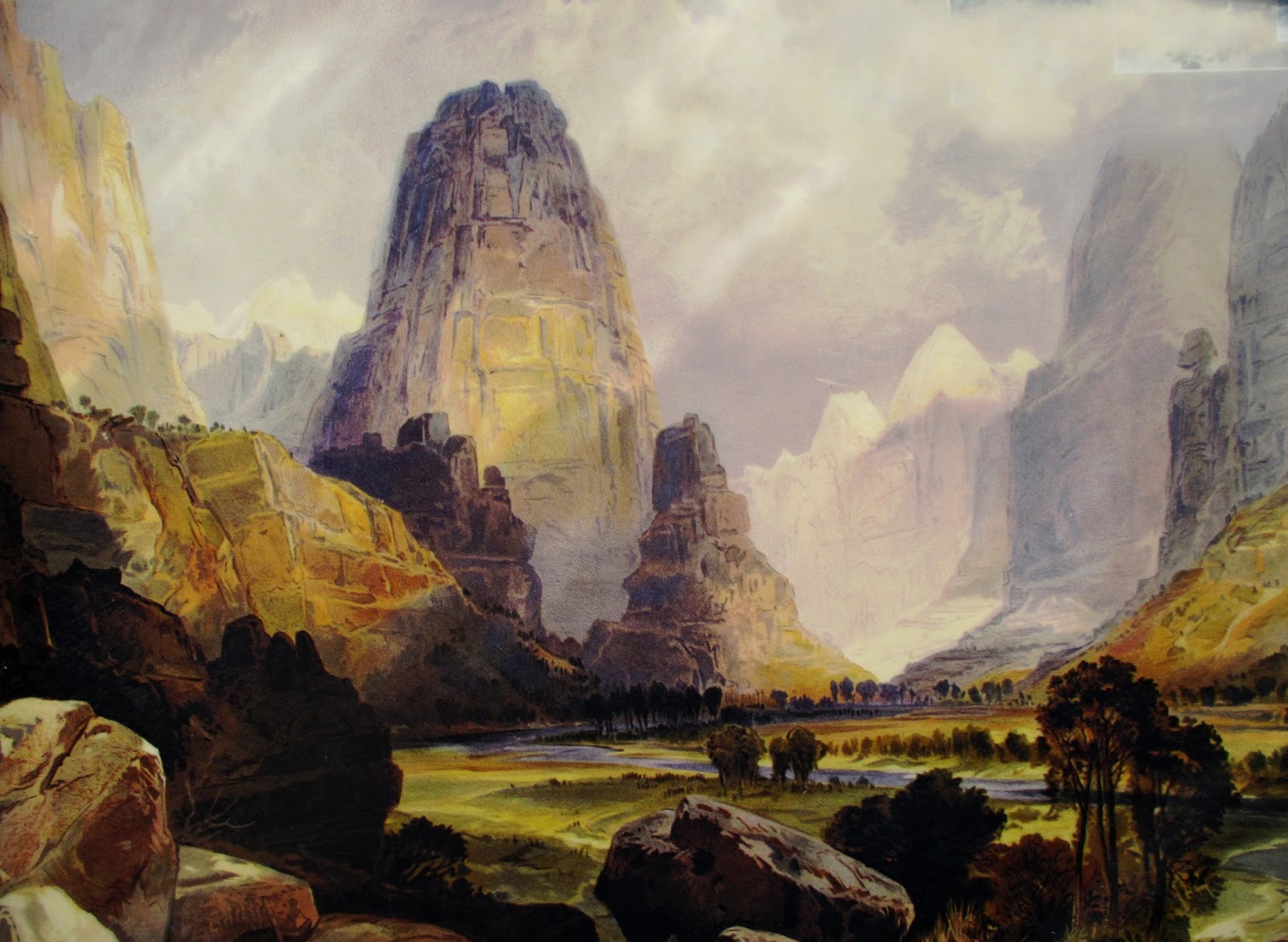 1600x1170 The Travels Of Kimbo Polo Zion National Park - Zion Painting