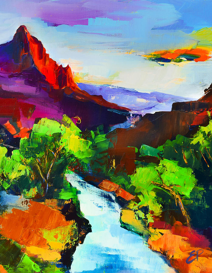 697x900 Zion - Zion Painting