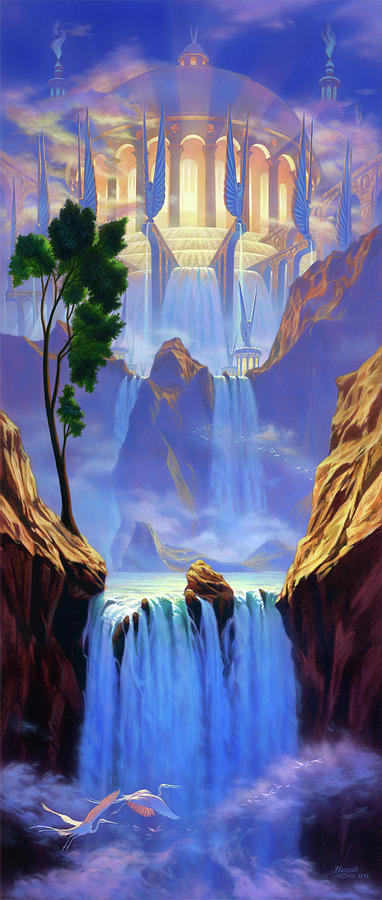 382x900 Zion Painting By Jeff Haynie - Zion Painting