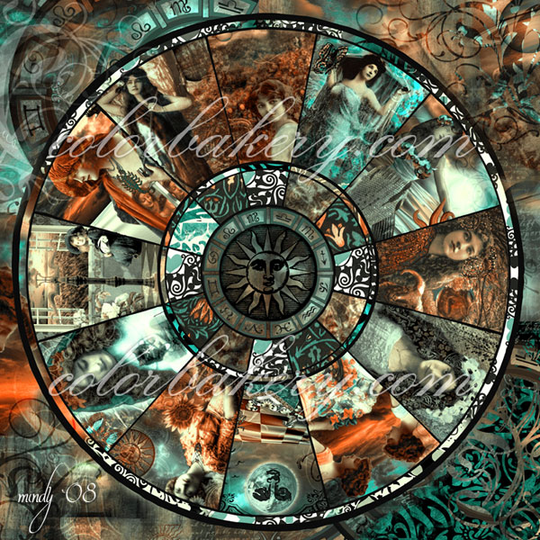 600x600 Custom Tile, Custom Home Decor, Custom Art Gifts - Zodiac Painting